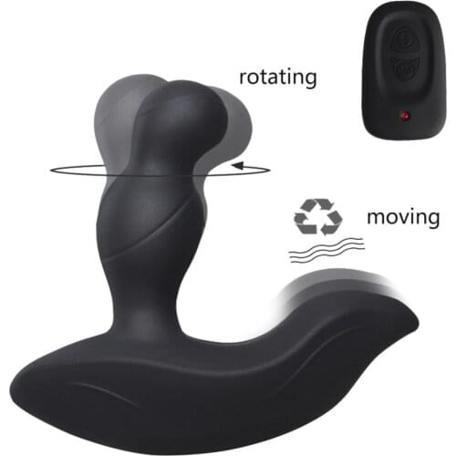 Men Prostate Massager Anal Toys Butt Plug Vibrator Silicone Male Vibrador Erotic Sex Toys Wireless Remote Anal Butt Plug