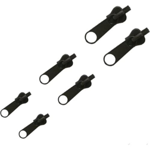 6/12Pcs Zipper Repair Kit Universal Instant Zipper Fixer With Metal Slide Fix Any Instantly 3 Sizes Zipper Sewing Clothes