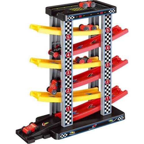 Gliding Car Set Slot Track Toys Slide Board Track Friction Car Toy Boys Girls Magic Racing Cars Model For Kids Gifts