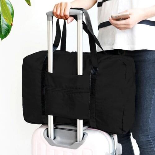 New Durable Travel Duffel Bag Large Capacity Foldable Carry Storage Luggage Tote Outdoor Supplies SCI88