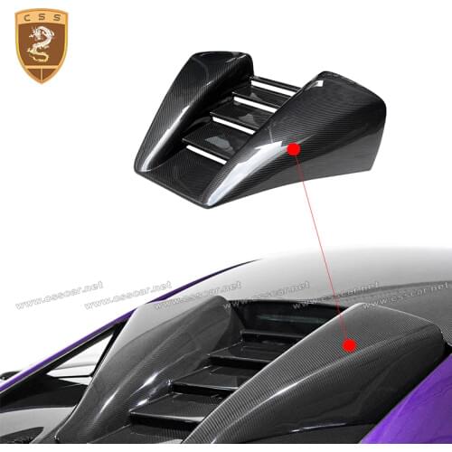 Fit for Mclaren 540 carbon fiber Rear engine hood cover aerokit for 570s retrofit body kit