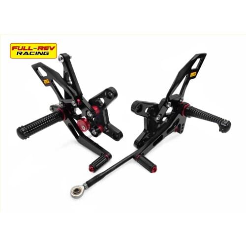 Full Rev Racing For KAWASAKI ZX-6R 2007-2008 REARSETS Motorcycle Rearset Footpegs