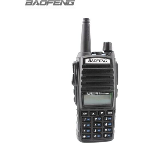 BAOFENG UV-82 Walkie Talkie VHF UHF 128 CHS Handheld Transceiver 5W With LCD FM Radio Receiver CB Radio Dual PTT Without Box