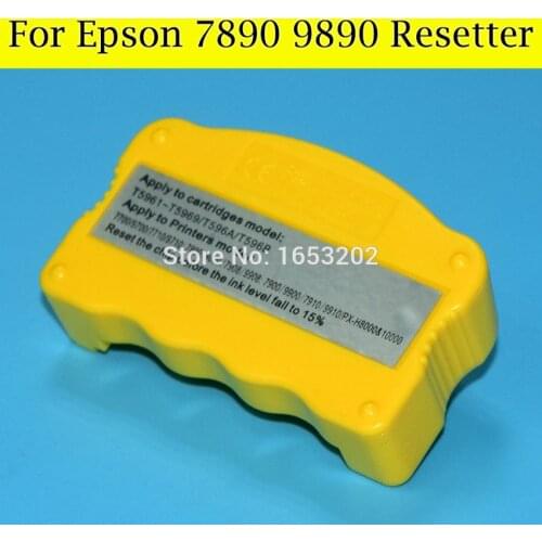 1 Piece Cartridge Chip Resetter For Epson 7890 9890 Printer