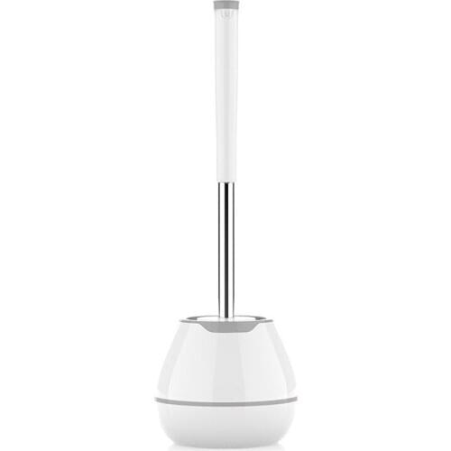 Silicone Toilet Brush Wall-Mounted Cleaning Brush for Bathroom Household Cleaning Product