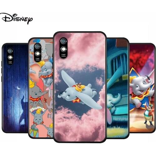 Silicone Cover Cute Disney Dumbo For Xiaomi Redmi 9 9T 9C 8 7 6 Pro 9AT 9A 8A 7A 6A S2 5 5A 4X GO Phone Case