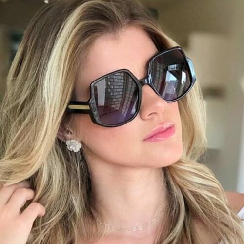 LNFCXI Trend New Sunglasses Female Fashion Box Sunglasses Outdoor Travel Sunglasses Sunglasses for Women Sun Glasses for Men