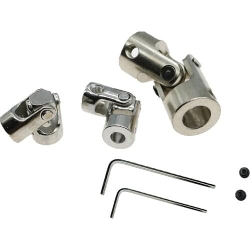 Shaft Motor Universal Coupling 2/2.3/3/ 3.17/4/ 5/ 6/ 8/10mm RC Car Boat Model Coupler Joint Couple Transmission shaft Connector