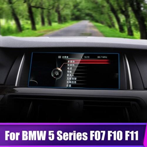 For BMW 5 Series F07 F10 F11 F18 2010-2016 Tempered Glass Car GPS Navigation Screen Protector Film LCD Touch Display Accessories