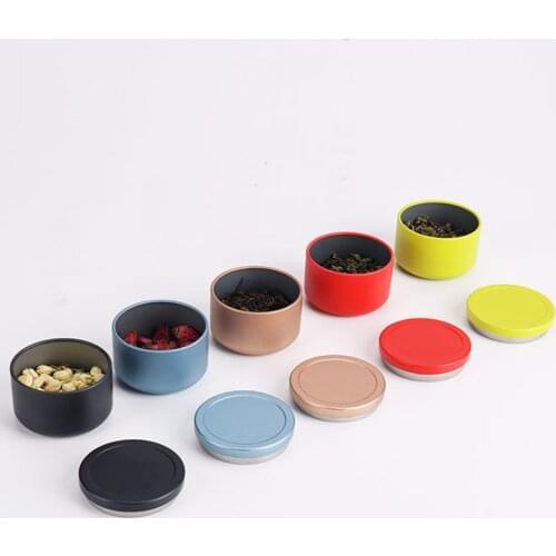 1pcs metal Jar And Lids Empty Cosmetic Containers Makeup Box Travel portable Bottle Storage Box Pot Container With Cover