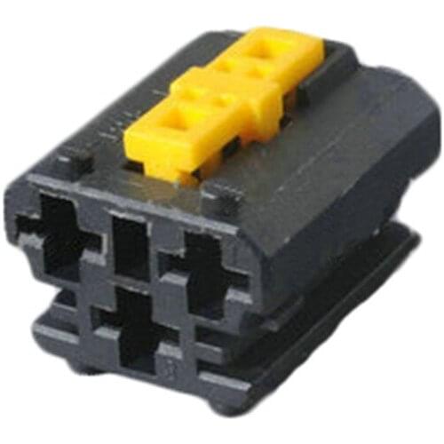 5/10sets 3pin tyco black auto electric waterproof wire harness connector 1544225-1 "