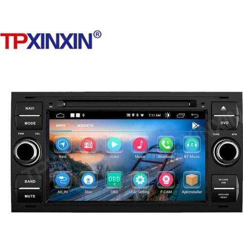 128GB Android 10 Car Radio For Ford Focus 2006 Multimedia AutoRadio Recorder DVD Player Navigation Stereo GPS 2 din Accessories