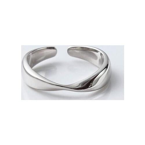 Bohemian Vintage Twist Chains Rings For Women Charm Ring Party Wedding Fashion Jewelry Gifts