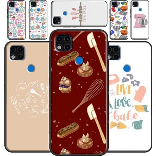 Baking Tools Phone Cover For Xiaomi Redmi Note 9 Pro Note 8 7 8T 9S 7A 8A 9A 9C 9T K40 Note 10 Pro Case