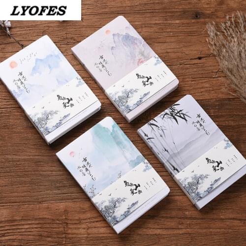 Kawaii Diary for Students Chinese Style Cuaderno Journals Notebooks Planner Accessories Office Supplies Notepad Stationery