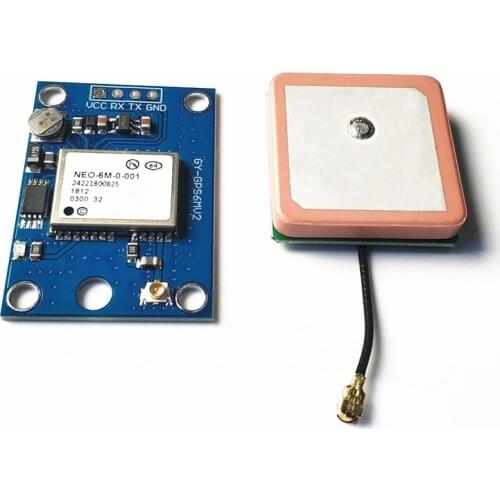 GY-NEO6MV2 new NEO-6M GPS Module NEO6MV2 with Flight Control EEPROM MWC APM2.5 large antenna for arduino