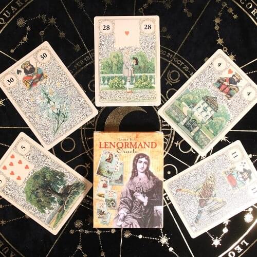 Lenormand Oracle Cards Love Romance Cards Game Deck Tarot Board Marie Anne Lenormand Is Famous Napoleon Bonapartes Trusted