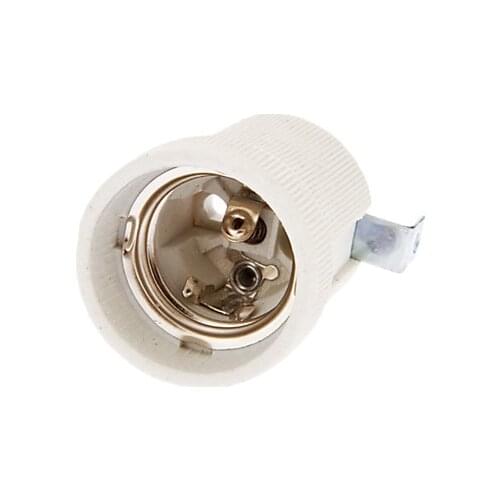 IWHD Ceramic E27 Socket Lamp Holder Base Bulb Free Shipping