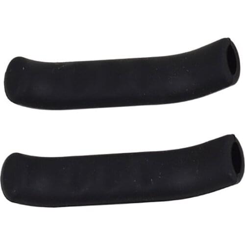 Bicycle Brake Lever Protective Cover Silicone Cover High Abrasion Resistance Anti-Slip Grip The Handle Stable 2 Pcs