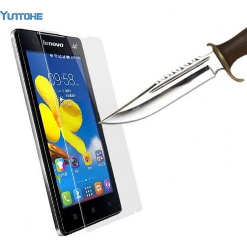 Arc 0.26mm Tempered Glass for Lenovo A858T/A890E/A916/Vibe Shot/A3800/A3900/A5800/A6600/ Screen Protector Film 100pcs/lot