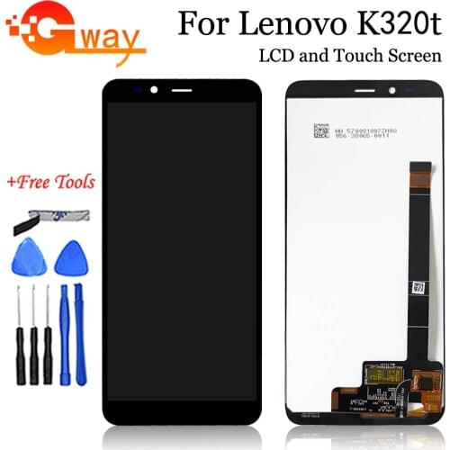 5.7" LCD For Lenovo K320t K320 LCD Display Touch Screen Digitizer Glass Panel Assembly For Lenovo K320T LCD Phone Spair Parts