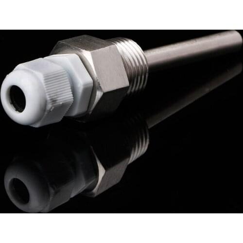 50-250mm Stainless Steel Thermowell 1/2" NPT Threads For Temperature Sensors