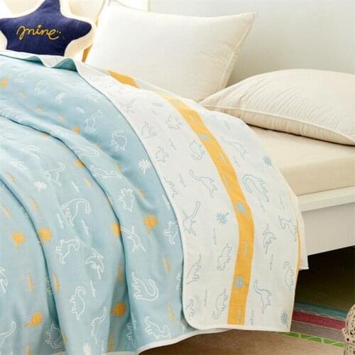 6 Layers Baby Blanket for Newborn Muslin Cotton Swaddle Baby Warp Swaddle Infant Bedding Receiving Blankets Baby Bath Blanket