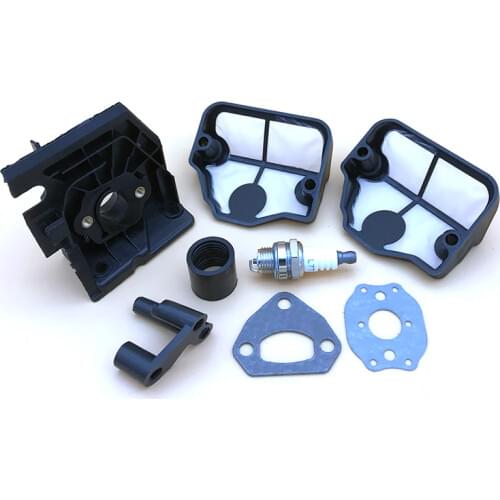Carburetor Adaptor Intake Manifold Air Filter Kit Fit Husqvarna 36 41 136 141 137 142 Chainsaw Replacement Parts