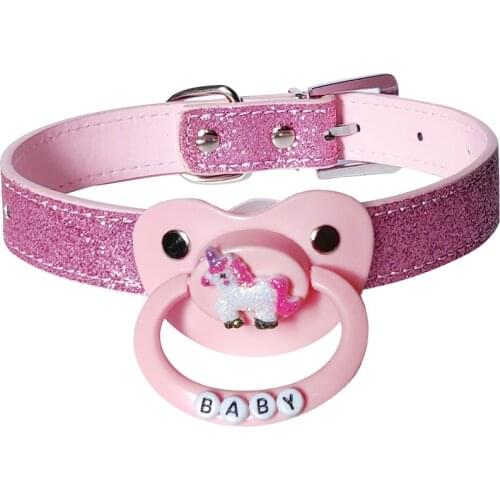 DDLG Gag Pacifier Adult Size Pacifier Belt Collar ABDL Baby Silicone Pacifiers Plus Large Dummy Gag Pacifier