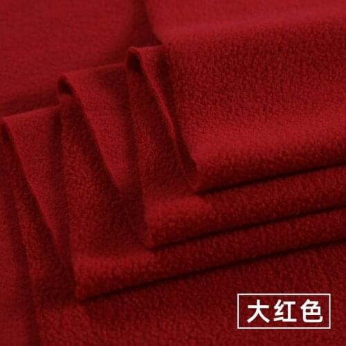 160cmx50cm Polar Fleece Fabric Autumn Winter Thick Warm Short Plush Coral Fleece Doll Plus Fleece Coat Lining Clothing Fabric