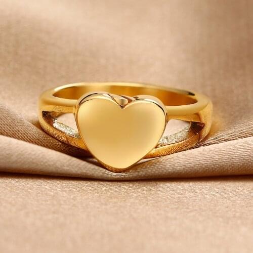 Women Classic Heart Love Shaped Urn Rings,Can Be Opened Stainless Steel Metal Ashes Ring,Memorial Keepsake Promise Gifts for Her