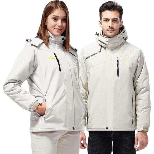 Ski Jackets for Men Women Winter Thick Warm Windproof Waterproof Outdoor Sports Snow Jackets Hot Ski Equipment Snowboard Jacket