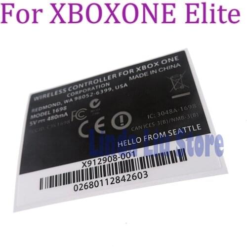 10pcs sticker label for Xbox one elite wireless controller replacement for Xbox one elite model 1698