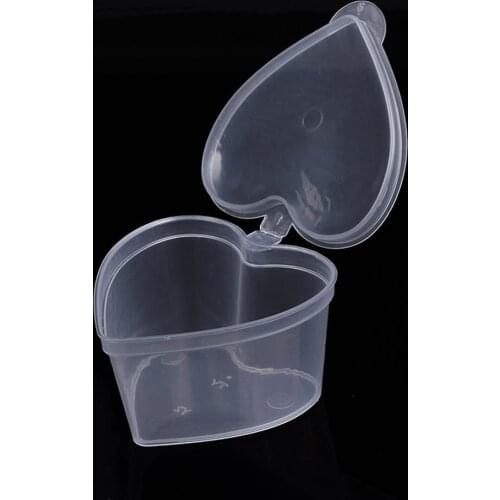 TPFOCUS Seasoning Box Set Transparent Disposable Seasoning Cup Condiment Pot Jar Container Kitchen Tool 50PCS 50ML