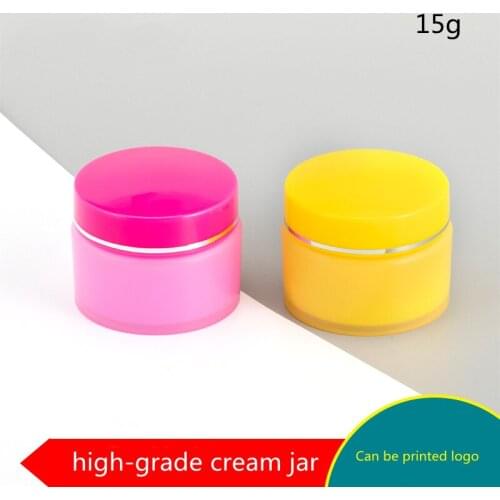15g Wholesale Empty Cosmetic Packaging Container Plastic Face Cream/Eye Cream Jar Small Sample bottle Cosmetic Container