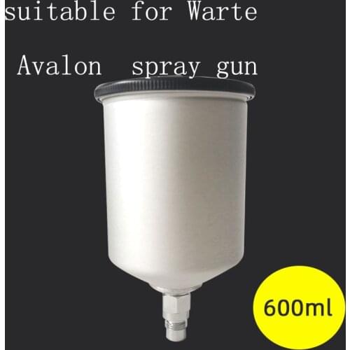 600ML Is Suitable For Warte Avalon Plastic Spray Gun Pot Container Gravity Spray Gun Cup Pot Pneumatic Tool Accessories