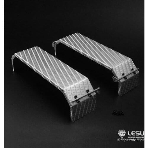 Lesu Metal Rear Mud Plates for 1/14 Tmy RC Truck Tractors Car Model TH02291