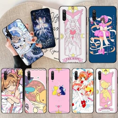 Sakura Card Captor Cardcaptor Luxury Unique Design Phone Cover for Xiaomi Mi10 10Pro 10 lite Mi9 9SE 8SE Pocophone F1 Mi8 Lite