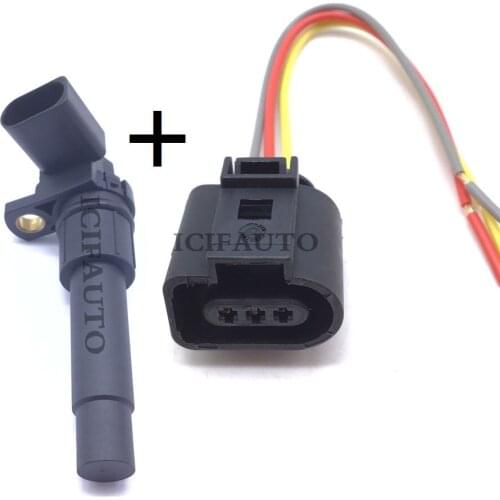 Vehicle Transmission Speed Sensor With Connector Plug Pigtail For VW New Beetle Bora Golf AUDI A3 TT 1J0919149A 5S4612 SU5458