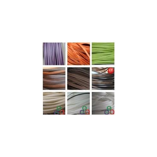 500g Coffee gradient flat synthetic rattan weaving material plastic rattan for knit and repair chair table synthetic rattan