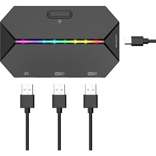G6l Keyboard And Mouse Converter For Xbox One PS4 PS3 Console Nintendo Switch Gamepad Controller Adapter Game Mice Conversion