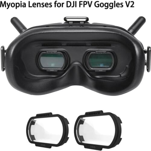 Corrective Lenses Myopia Nearsighted Glasses Aspherical Resin Lenses Accessories for DJI FPV Goggles V2