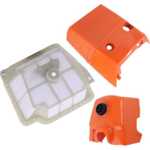 LETAOSK Air Filter & Carburetor Box Cover & Top Engine Cylinder Shroud fit for Stihl MS361 MS341