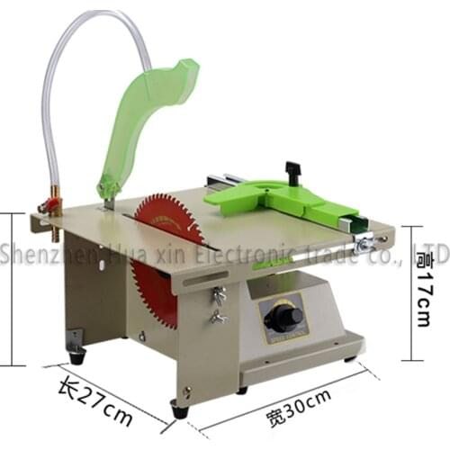 Multifunction Table Saw Handmade Woodworking Bench Jade Wood Grinding And Cutting DIY Production