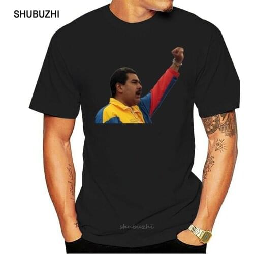 Nicolas Maduro Venezuela Chavez Bolivar Socialism Mens Funny T-Shirt Fitness Clothing Tshirt Homme Humour Tshirts Custom