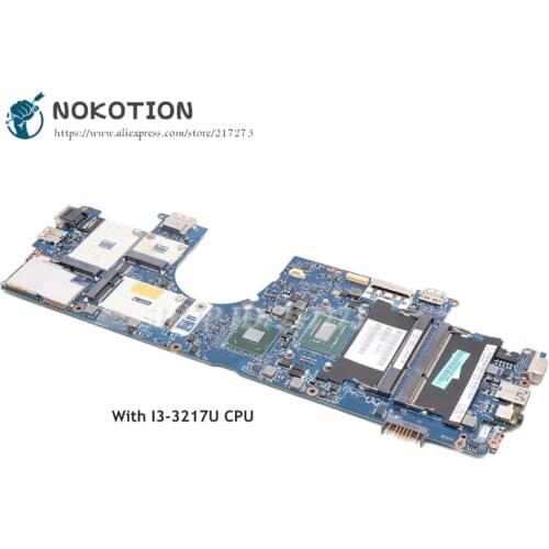 NOKOTION Laptop Motherboard For Dell Latitude 6430U MAIN BOARD CN-08K51X 08K51X QCZ00 LA-8831P I3-3217U CPU DDR3
