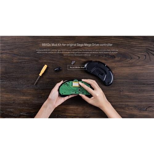 NEW 8BitDo Mod Kit for Original NES SFC SNES MD mini Controller NS mac os Windows DIY Controller to Bluetooth Gamepad