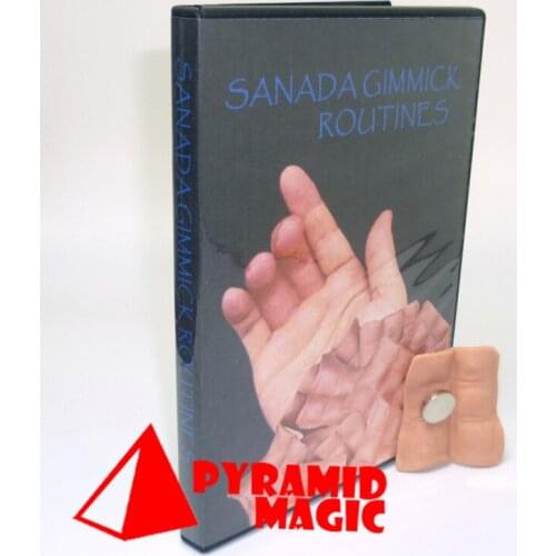 Sanada Gimmick Routines (Includes Gimmick and Magnet) by Toyosane Sanada / close-up street magic trick wholesale free shipping