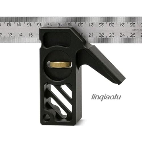 Stainless steel aluminum alloy 45 degree right angle stopper
