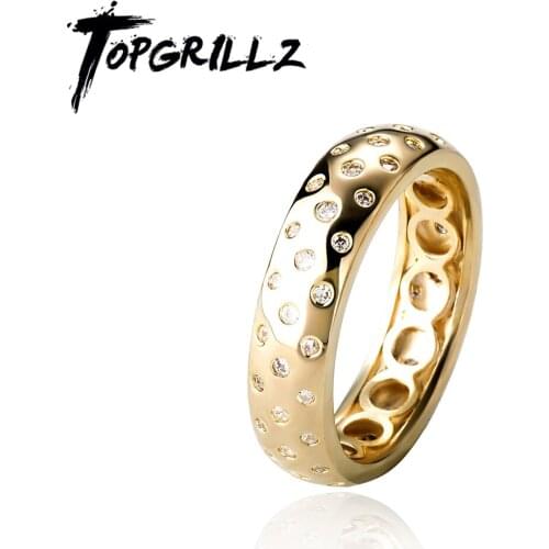 TOPGRILLZ Women's Silver Rings